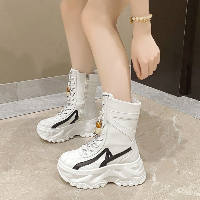New Women 8CM Chunky Mid-Calf  - Sneaker Zone review and price