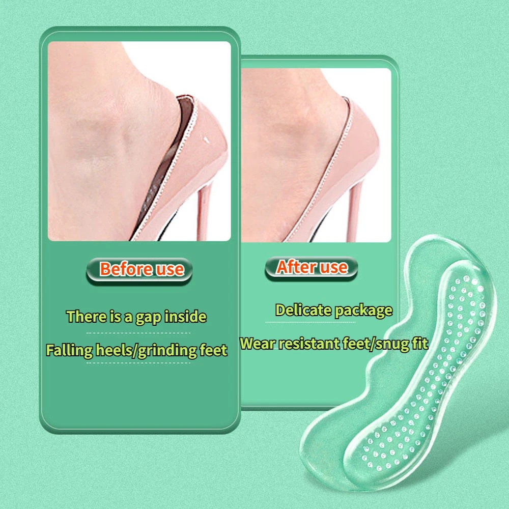 Silicone Gel Heel Grips Anti-C - Shoe Polish Cream review and price