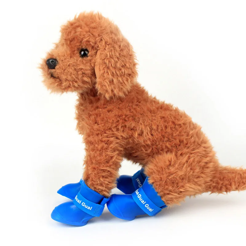 4Pcs Pet WaterProof Rainshoe A - Shoe Polish Cream review and price