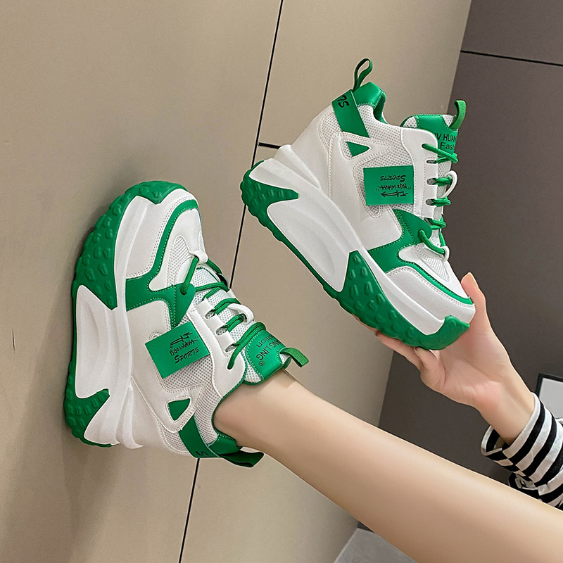 9.5CM Women High Platform Snea - Leather Sneaker Care Kit review and price