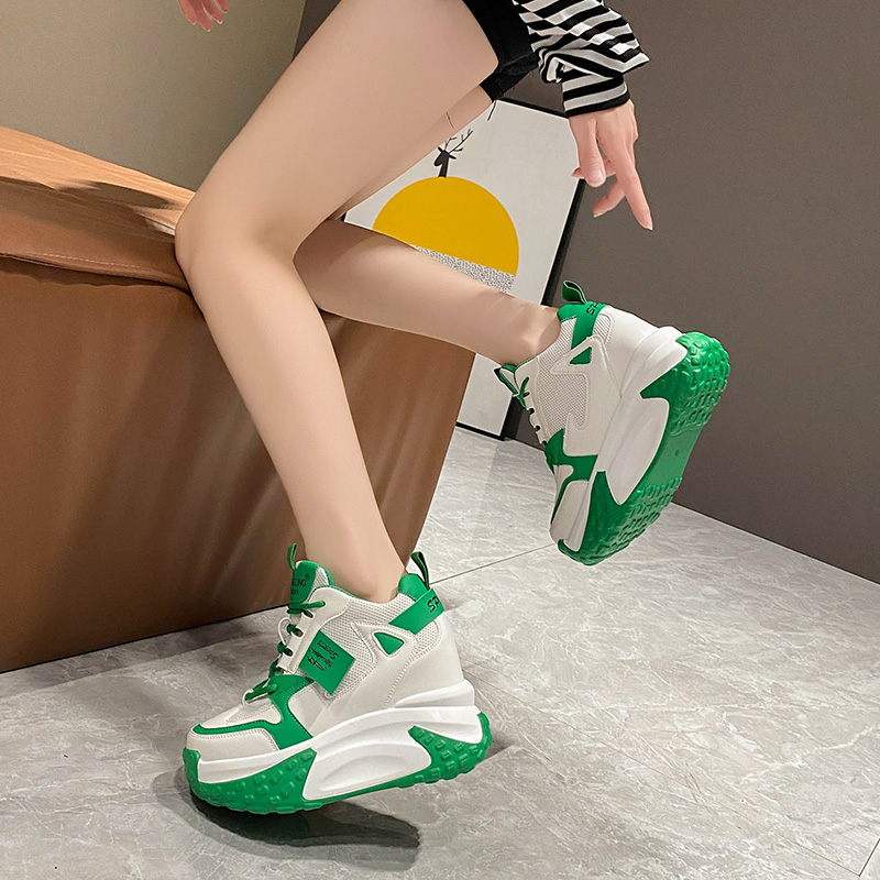 9.5CM Women High Platform Snea - Leather Sneaker Care Kit review and price