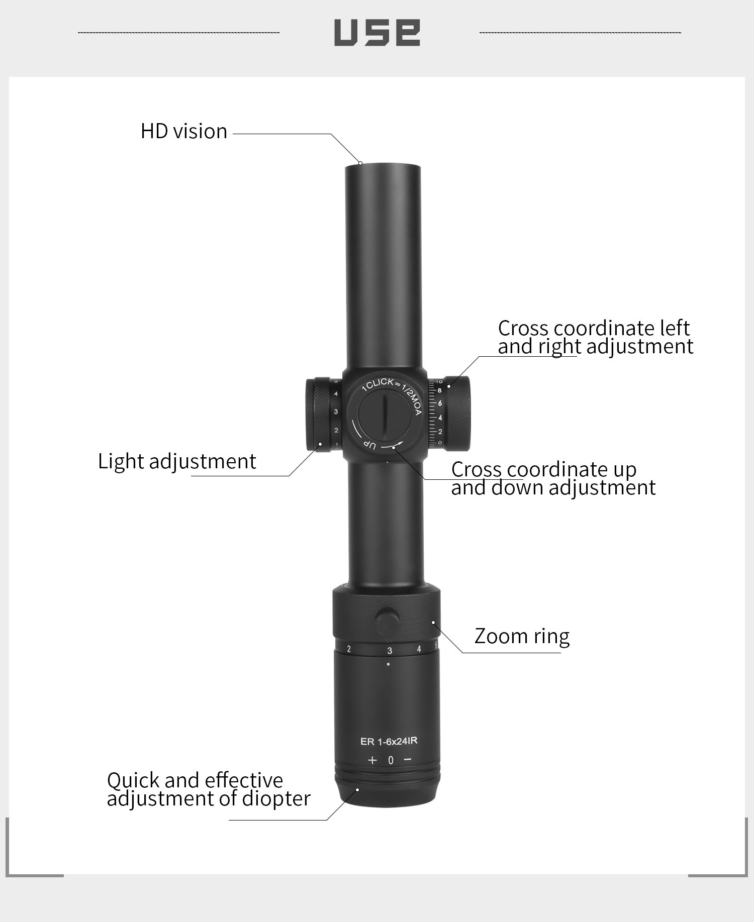 T-EAGLE ER1-6x24 quick sight w - Sneakers Er review and price