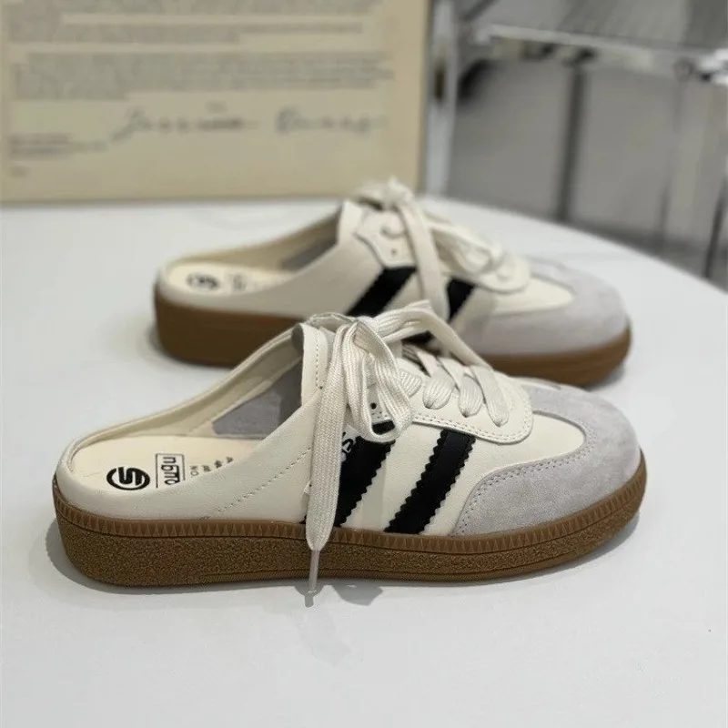 Women Mules Shoes Sports Round - Sneaker Care Set review and price