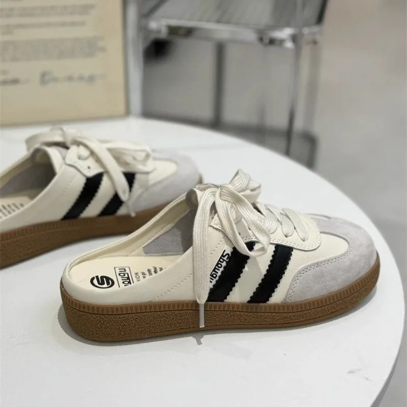 Women Mules Shoes Sports Round - Sneaker Care Set review and price