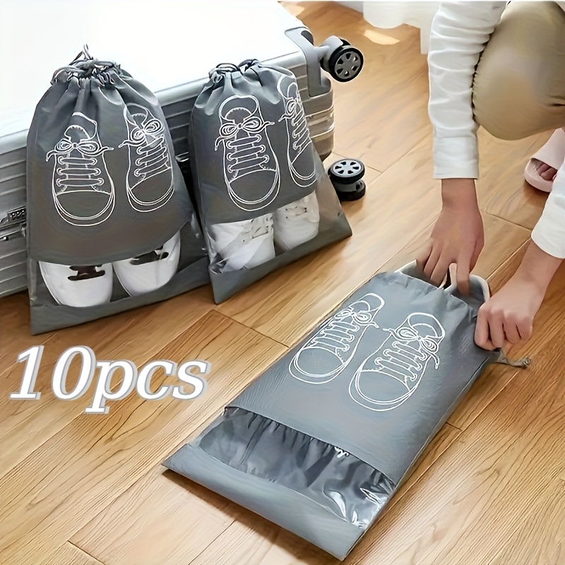 10pcs shoe storage bag  Non-wo - Shoe Bag Dust review and price